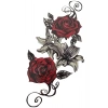 Geçici Gül Figürlü Dövme Tattoo