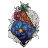 Geçici Gül Figürlü Dövme Tattoo
