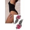 Geçici Gül Figürlü Dövme Tattoo