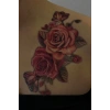 Geçici Gül Figürlü Dövme Tattoo