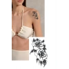 Geçici Gül Figürlü Mini Dövme Tattoo