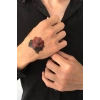 Geçici Gül Mini Dövme Tattoo