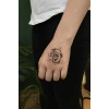 Geçici Gül Mini Dövme Tattoo