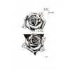 Geçici Gül Mini Dövme Tattoo