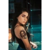 Geçici Kadın Modelli Dövme Tattoo