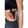 Geçici Kadın Modelli Dövme Tattoo
