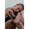 Geçici Kadın Modelli Dövme Tattoo