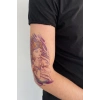 Geçici Kadın Modelli Dövme Tattoo