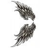 Geçici Kanat Figürlü Mini Dövme Tattoo
