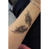 Geçici Kanat Figürlü Mini Dövme Tattoo