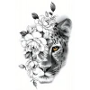 Geçici Kaplan Figürlü Dövme Tattoo