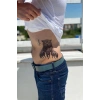 Geçici Kaplan ve Aslan Dövme Tattoo