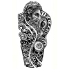 Geçici Karışık Figürlü Dövme Tattoo