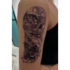Geçici Karışık Figürlü Dövme Tattoo