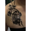 Geçici Karışık Figürlü Dövme Tattoo