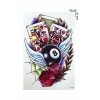Geçici Kart Ve Bilardo Topu Tatto