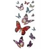 Geçici Kelebek Figürlü Dövme Tattoo