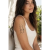 Geçici Kelebek Figürlü Mini Dövme Tattoo