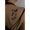 Geçici Kelebek Figürlü Mini Dövme Tattoo