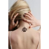 Geçici Kral Tacı Dövme Tattoo
