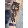 Geçici Kurt Dövme Tattoo