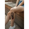 Geçici Kurukafa Dövme Tattoo