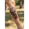 Geçici Kurukafa Dövme Tattoo