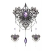 Geçici Lotus Figürlü Dövme Tattoo