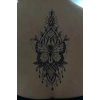 Geçici Lotus Figürlü Dövme Tattoo