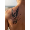 Geçici Melek Figürlü Dövme Tattoo