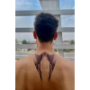 Geçici Melek Kanadı Dövme Tattoo