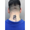 Geçici Pusula Figürlü Dövme Tatto
