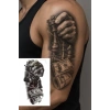 Geçici Satranç Ve Dolar Figürlü Dövme Tattoo