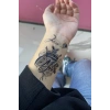 Geçici Taç Figürlü Dövme Tattoo
