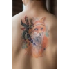 Geçici Tilki Dövme Tattoo
