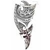 Geçici Tribal Figürlü Dövme Tattoo