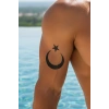 Geçici Türk Bayrağı - Ayyıldız Dövme Tattoo