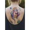 Geçici Unicorn Dövme Tattoo