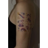 Geçici Unicorn Figürlü Simli Dövme Tattoo