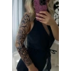 Geçici Yazı Detaylı Dövme Tattoo