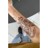 Geçici Yılan Figürlü Dövme Tatto