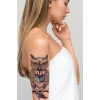 Gerçekçi Geçici Baykuş Dövme Tattoo