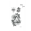 Gül Dövme Geçici Tattoo