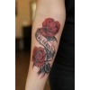 Gül Figürlü Geçici Dövme Tattoo