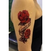 Gül Figürlü Geçici Dövme Tattoo