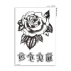 Gül Geçici Dövme Tattoo
