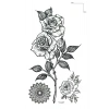 Gül Mini Geçici Dövme Tattoo
