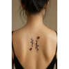 Gül Mini Geçici Dövme Tattoo
