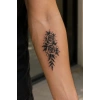 Gül Mini Geçici Dövme Tattoo