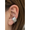 Gümüş Renk Ear Cuff (Tek)